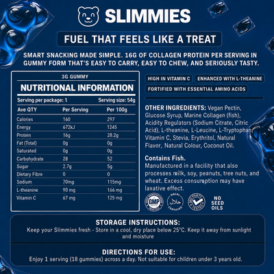 Blueberry Protein Gummies - Single Pack Bundles